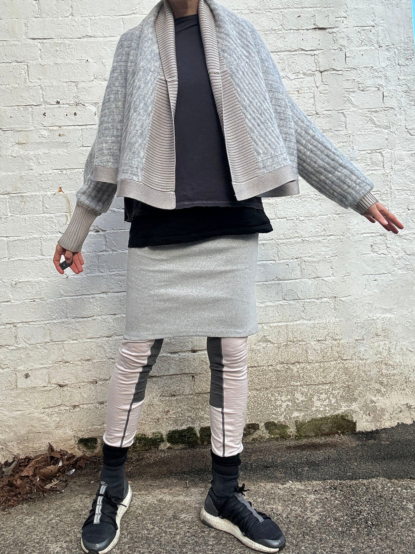 The Skinny Rib Styling Skirt