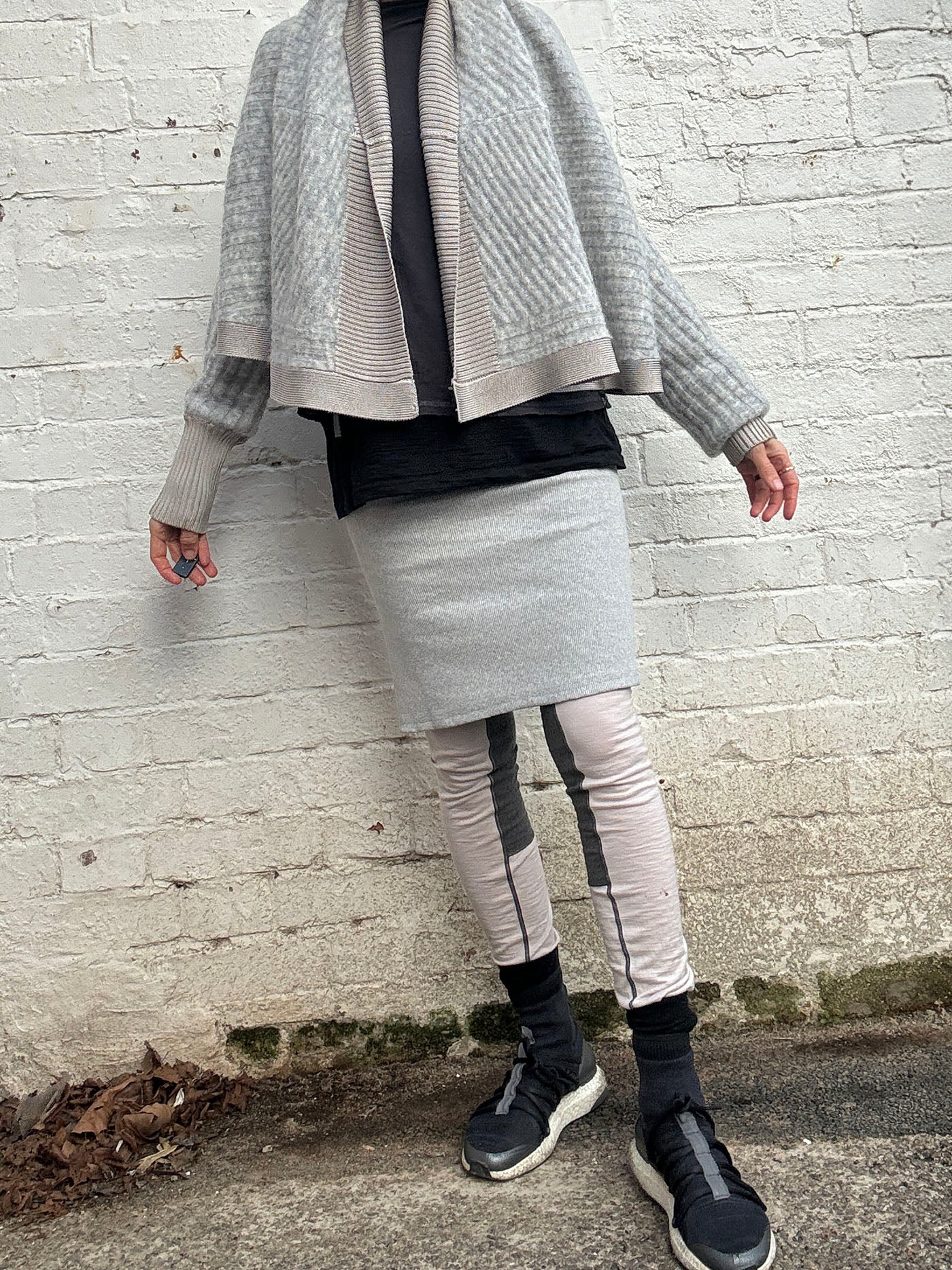 The Skinny Rib Styling Skirt