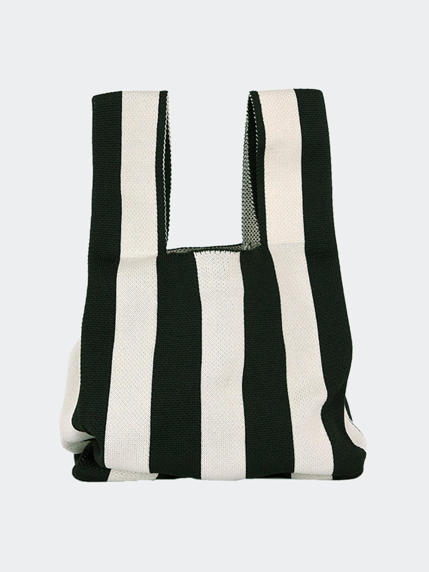 The Bold Stripe Midi Knit Tote