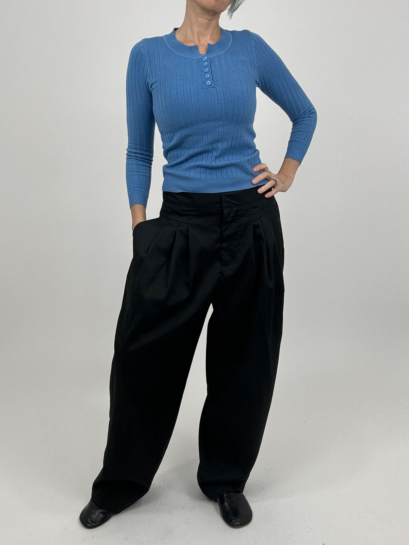 The Fashion Rib Henley