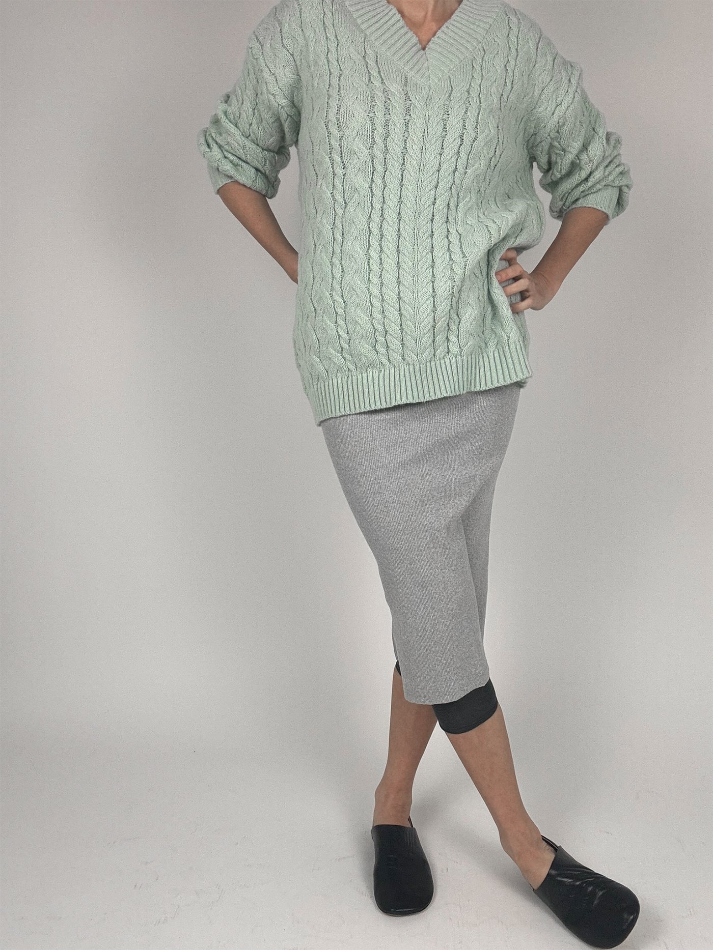 The Spring Cable Knit