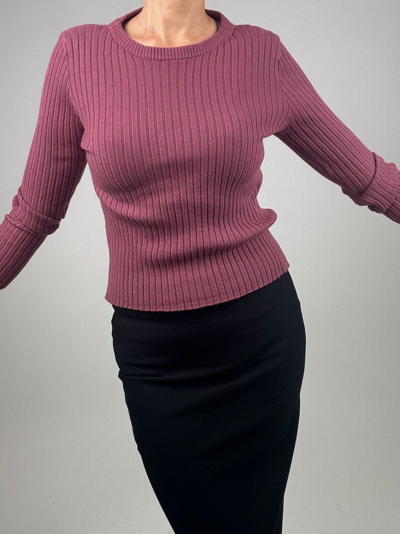 The Slim Rib Knit