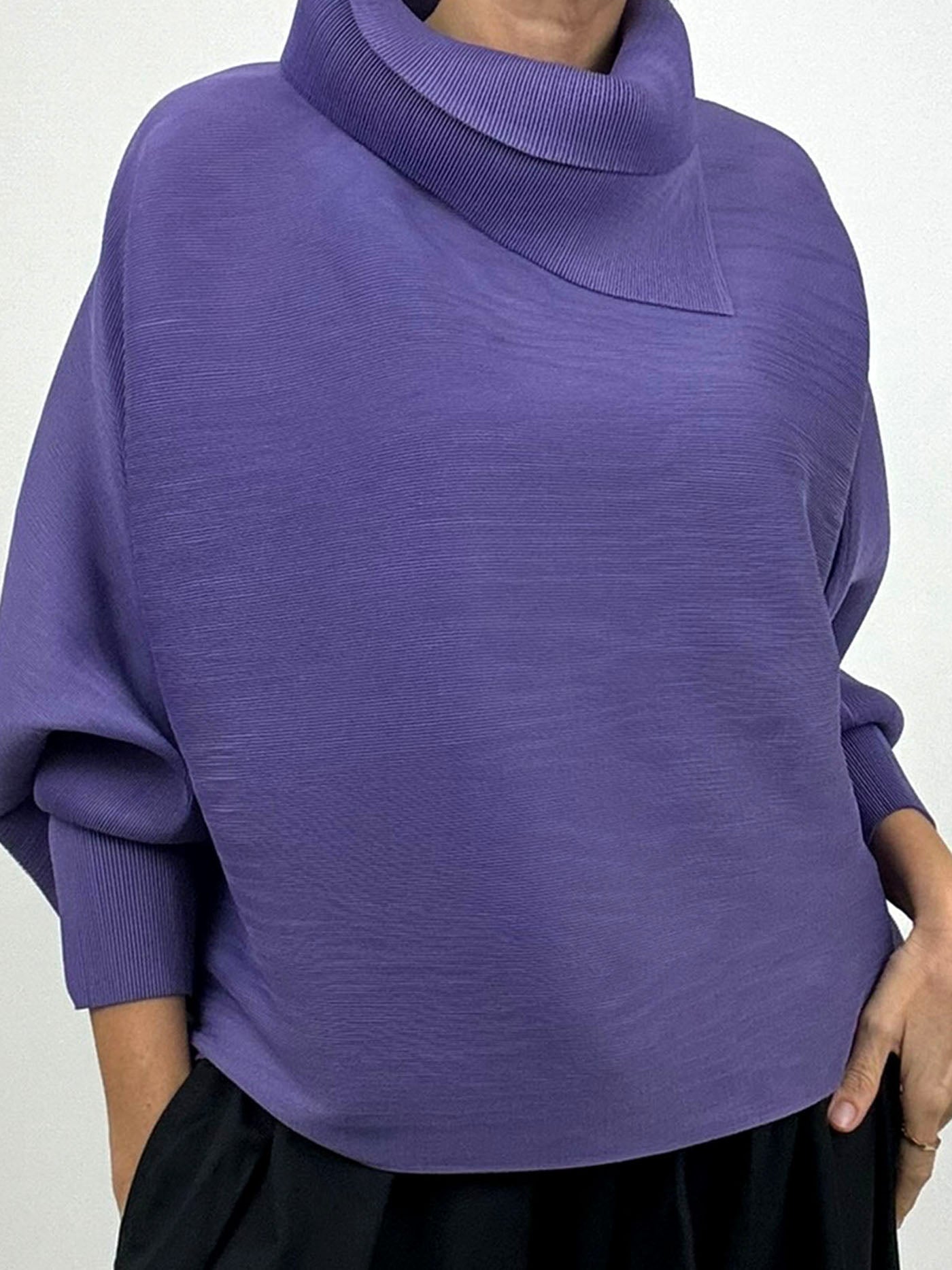 The Softly Sculpted Pleat Top