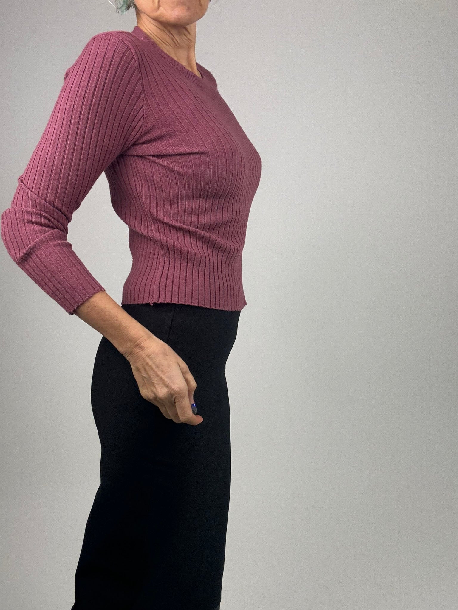 The Slim Rib Knit