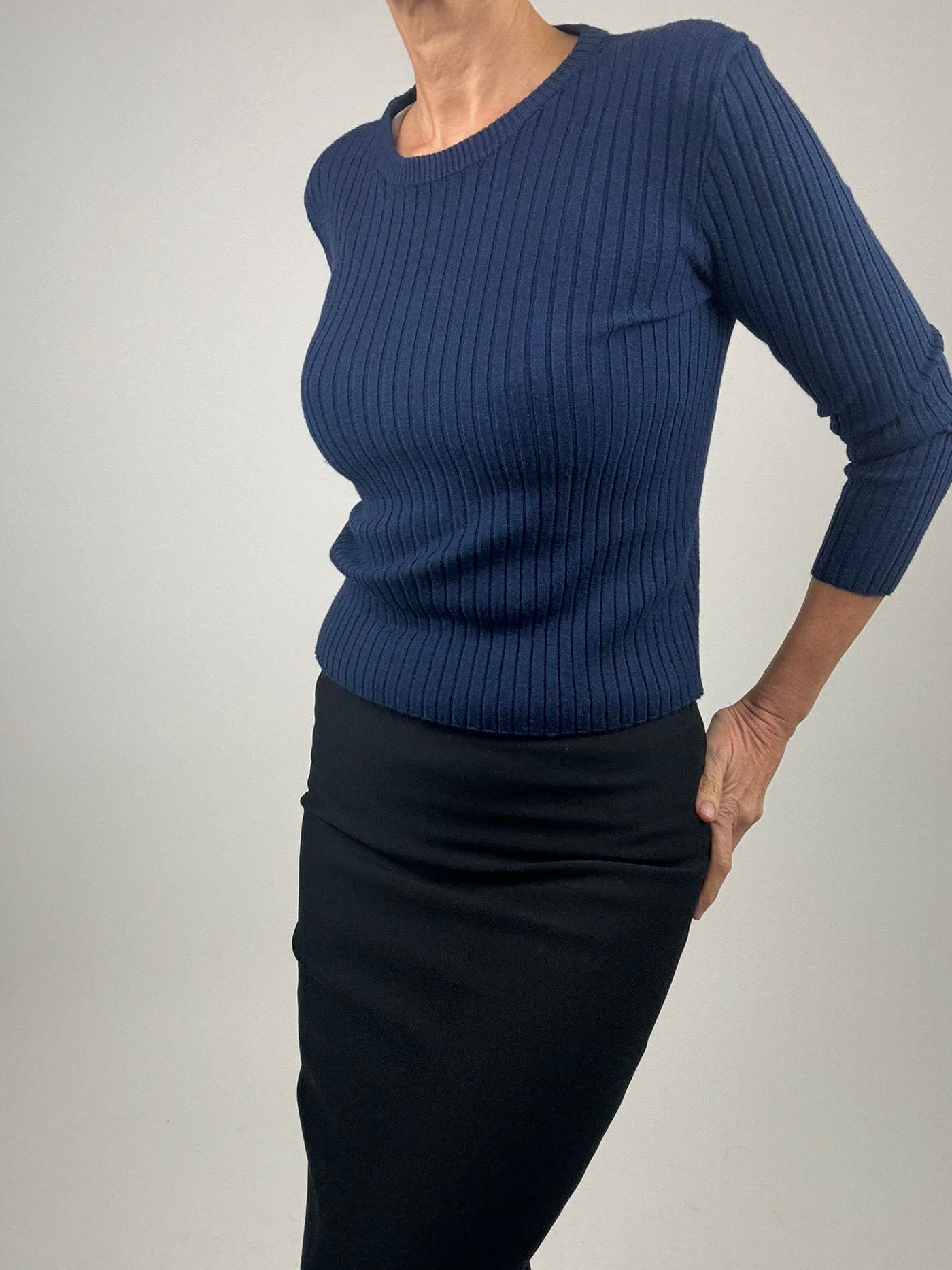 The Slim Rib Knit